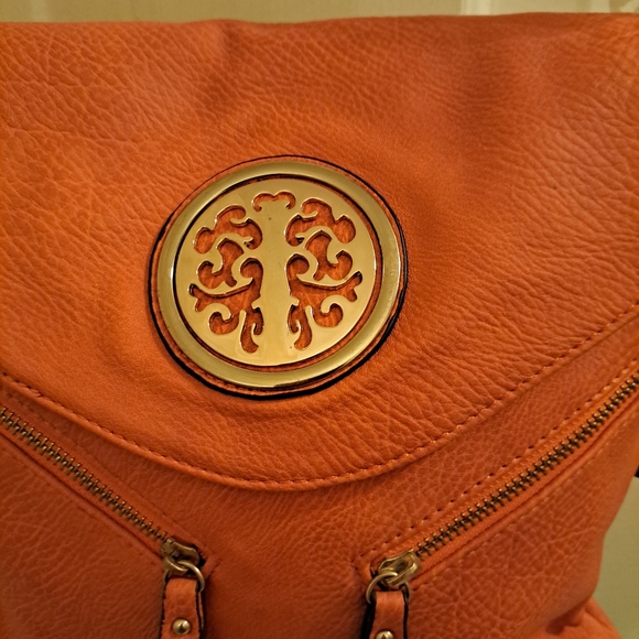 Orange crossbody purse. Took tags off but never wore it. - Picture 6 of 8